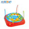 Wholesale Montessori Fishing 17PCS Electric Magnetic Fishing Game Summer Toys for Kids