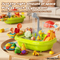 Wholesale 2in1 Pretend Play Washing Equipments Swimming Fish Water Play Table Bath Toys for Kid Hot Selling Summer