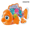 Wholesale Hot Selling Battery Operated Unique Electric Electronic Fish Toy with Light Music