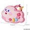 Wholesale Montessori Educational Plastic Battery Operated Sensory Pink Musical Keyboard Rabbit Piano Toy