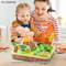 Stem New Montessori Toys Early Educational 3D Animal Custom Dinosaur World Colorful Cartoon Cardboard Jigsaw Puzzle Toy