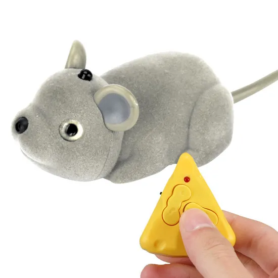 Wholesale Funny Kids Indoor Infrared Remote Control Electronic Walking Robot RC Wireless Small Mouse Animal Toy