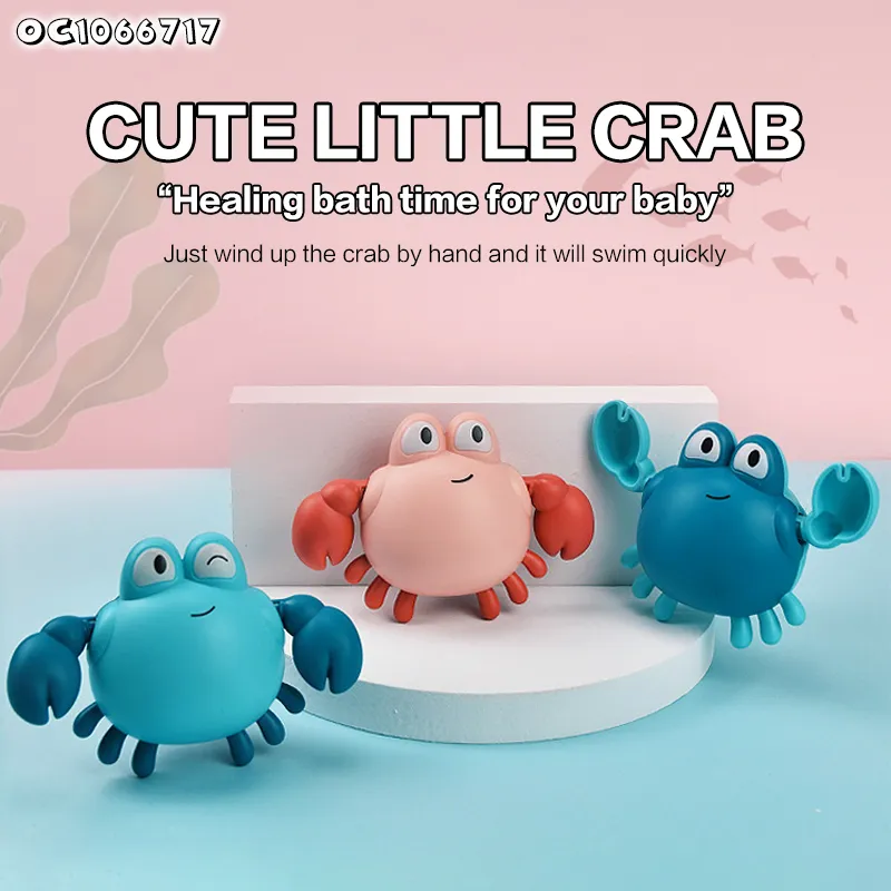 Wholesale Animal Swimming Plastic Montessori Bathroom Baby Water Bathtub Bath Toys for Kids