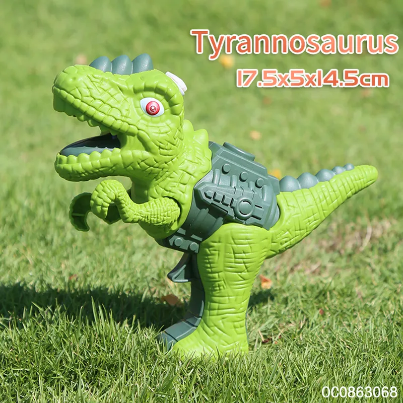 Battery Operated Mist Spray Dinosaur Toy Gun Toy for Boys with Light Sound