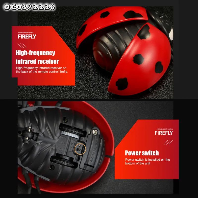 Wholesale Remote Control Simulation 3D Models Robot Plastic Remote Control Insect Animal Kids Toy
