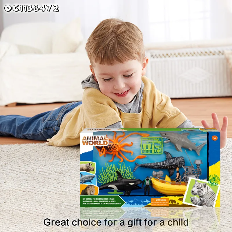 Wholesale Kids Learning Educational Hot Selling Mini Plastic Animal Toy