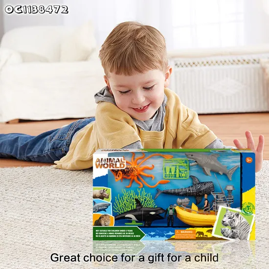 Wholesale Kids Learning Educational Hot Selling Mini Plastic Animal Toy