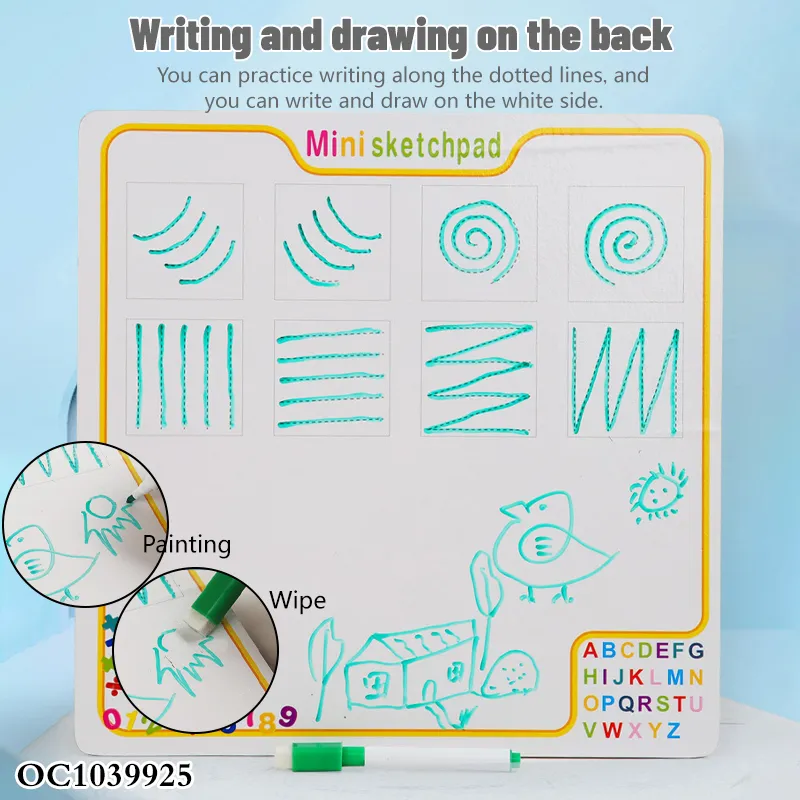 3D Cute Cartoon Animal ABC Wooden Jigsaw Puzzle Creative Cognitive Educational Toy for Preschool Made in China