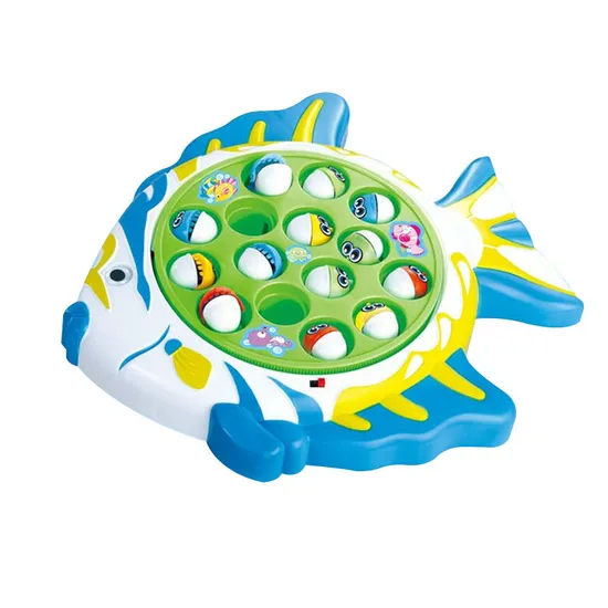 Wholesale Montessori Plastic Fishing Minimal Educational Electric Games Toy for Baby