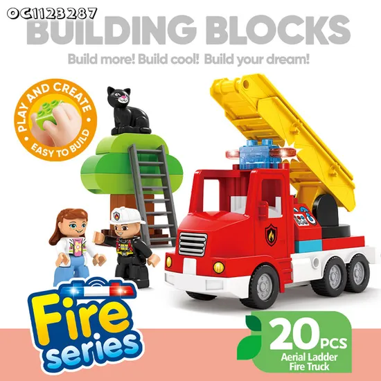 Building Block Assembly Kit for 4 Years Olds with Light and Sound