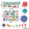 Wholesale Montessori Educational Handmade DIY 3D Plastic Building Block Toy for Kids