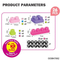 Wholesale Educational Montessori 26PCS Plastic Baby Building Block Toys