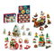 Wholesale Montessori Christmas Custom Block Plastic Building Blocks Set Cartoon Mini Toys for Kids Gift