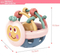 Wholesale Montessori Silicone Activity Ball Custom Rattle Teether Educational Baby Toys