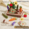 Wholesale Children Learning Plane Soft Montessori Soft Plush Vegetable Stuffed Toy