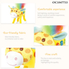 Wholesale Stuffed Sensory Sound & Light Night Giraffe Stuffed Animal Long Plush Toy for Baby