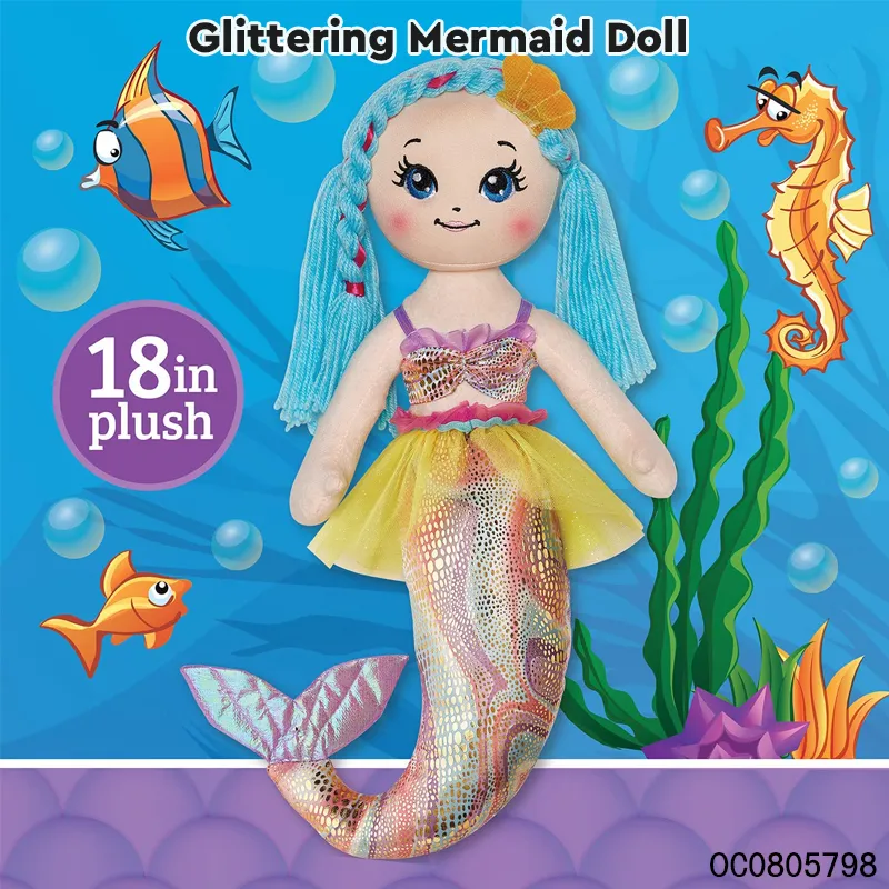 Wholesale Stuffed Soft Girl Custom Plush Doll Toys for Kids