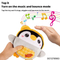 Wholesale Stuffed Infant Interactive Musical Custom Electronic Plush Sleep Penguin Stuffed Toy Doll