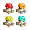 Wholesale Educational Soft Plastic Animals Car Dinosaur Truck Race Cars Press and Go Wheeled Gift Toys