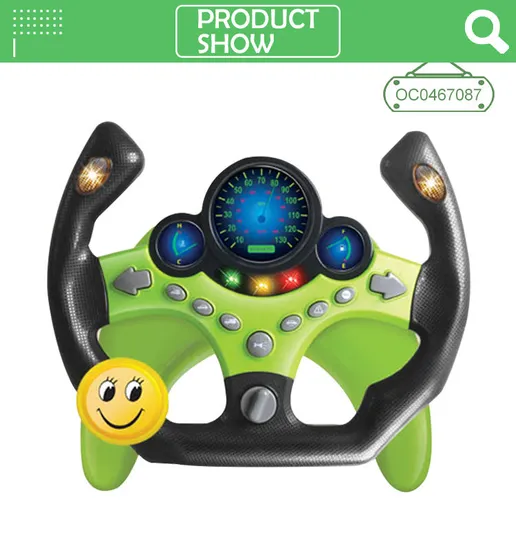 Montessori Educational Interesting Driving Board Game Steering Wheel Toy for Kids