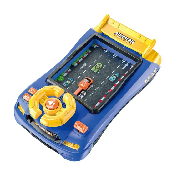 Interesting Intelligence Electronic Simulation Driving Toy Steering Wheel Car Racing Game