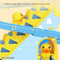 Hot Sell Little Yellow Duck Goes up The Stairs and Down The Slide Electric Duck Track Music Lights Children's Toys