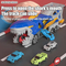 Children Indoor Toys New Design Sliding Tracks Catapult Shark Car Model Kit Toy with Mini Cars Wholesale