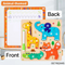 Children Wooden DIY 3D Cartoon Animal Home Jigsaw Puzzle Board Early Educational Toys for Toddlers Cognitive Items