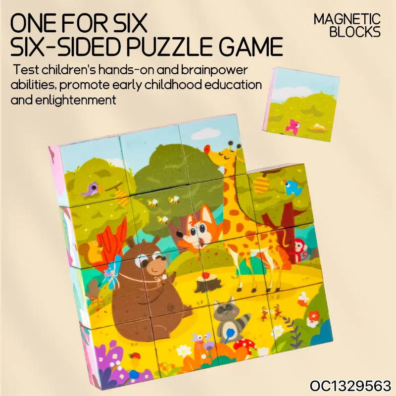 Jigsaw Puzzles Baby Preschool Cognitive Children Educational Learning Toy