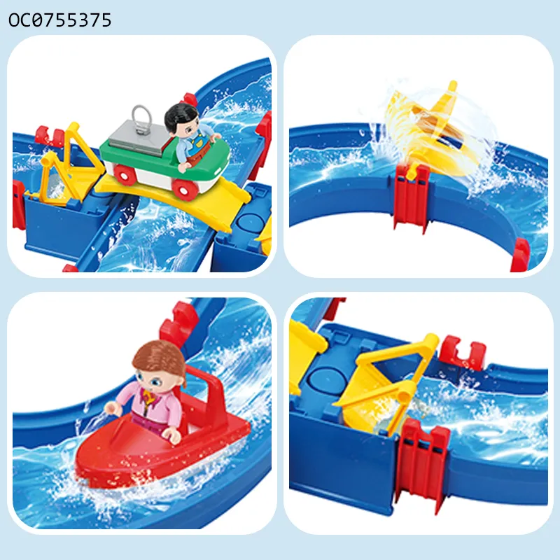 Wholesale Educational Summer 50PCS Interesting Play Water Track Park Games Toys for Children
