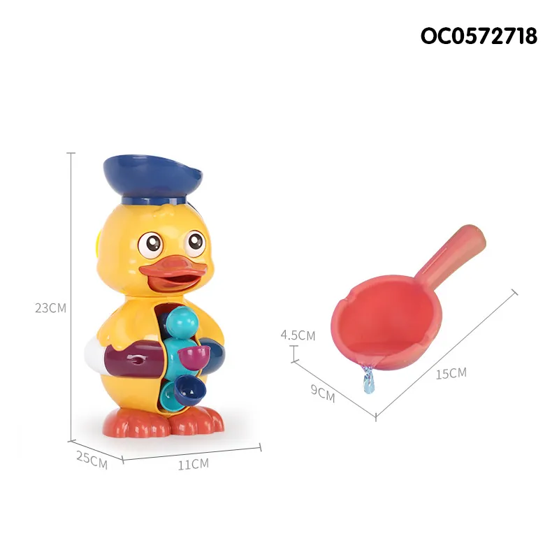 Wholesale Plastic Child Animal Bathtub Baby Bath Toys Duck