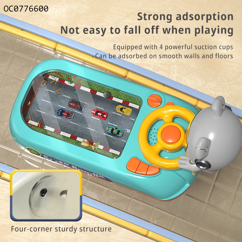 Racing Adventure Custom Classic Intelligence Steering Wheel Toy Baby Electric Game