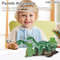 3D Cardboard Printing Service Three Dimensional Children Puzzle Assembly Brachiosaurus Toy Dinosaur World Jigsaw Puzzles Toy for Kid
