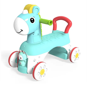Horse Children Wholesale Battery Powered Ride on Toys Cars Kids Baby Soothing Car with Music