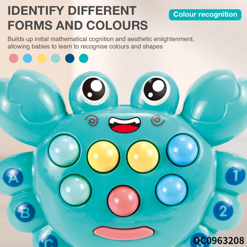 Wholesale Interactive Intelligence Kids Children Funny Electronic Plastic Whack a Mole Game with Light Music