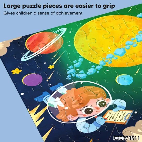96PCS Glow in The Dark Jigsaw Puzzles Educational Manufacturers Toy for Children