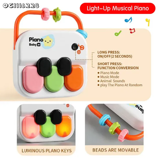 Plastic Electric Simulation Driving Plastic Baby Steering Wheel Board Montessori Board Game Toys