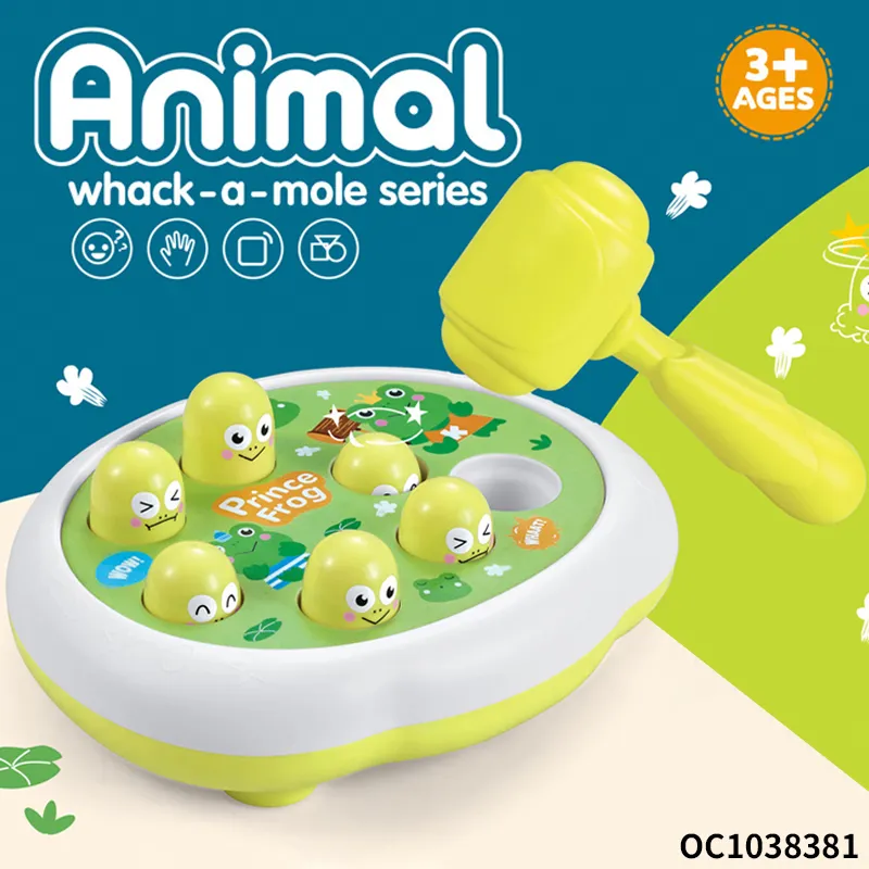 Wholesale Intelligence Child Interaction Training Plastic Whack a Mole Funny Electronic Board Games for Babies