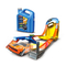 Boys Kids Gift Items Self Assemble Railway Flexible Racing Speed Ejection Track Car Toys with 2PCS Alloy Cars Ans Storage Box