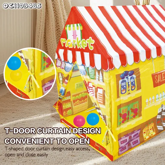 Wholesale Kids Camping Playhouse Baby Folding Ocean Ball Pool Indoor Boys Game House Children's Tent