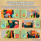 Custom Board Games Children Educational Interesting Bus Taxi Car Adventure on Track Plane Steering Wheel Set Toys for Kids