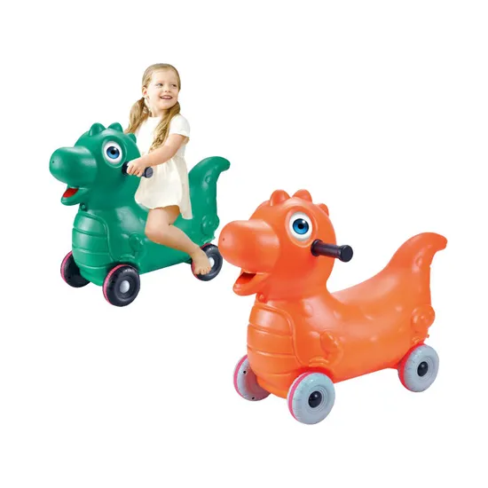 Wholesale Baby Balance 2in1 Big Cartoon Animals Dinosaur Baby Horse Kid Ride on Car Toy