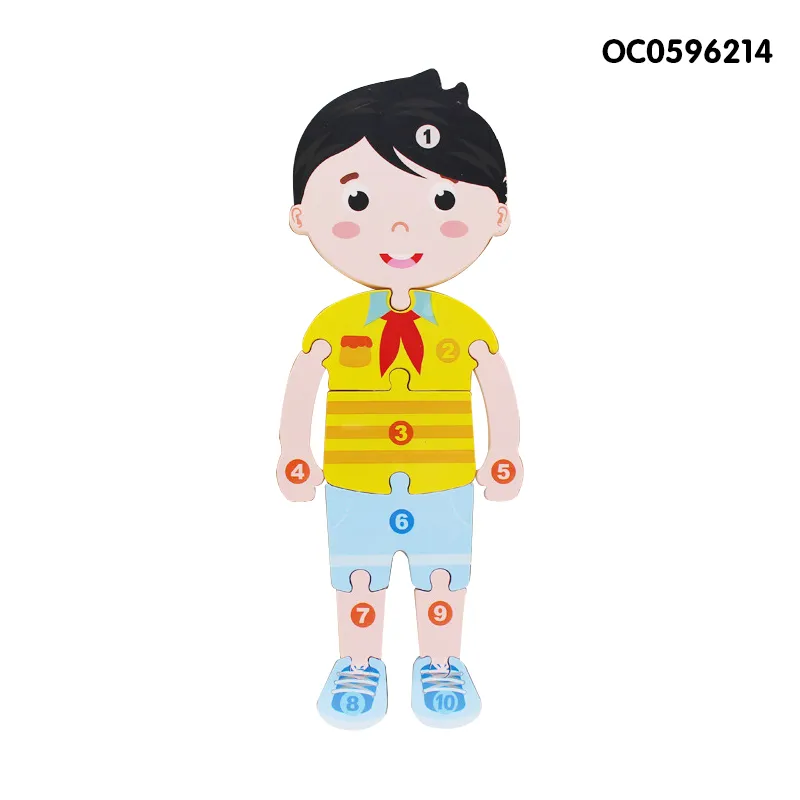 Kids Jigsaw Puzzles Montessori Toys Educational Wooden Toys Wholesale