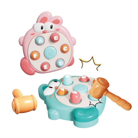 Wholesale Interactive Electronic Kids Baby Whack a Mole Interactive Hammer Family Board Game