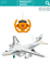 Wholesale Small Plastic Airplane Remote Control RC Helicopter Plane with Light