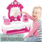 Wholesale Girls Cheap Toy Pretend Beauty Salon Make up Play Set Mirror Dressing Table Fashion Toys for Kids Beauty Products