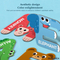 Abcd Cognitive Magnetic Toys Alphabet Animal Puzzle Board Games for Kids Educational