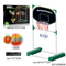 Kids Outdoor Glow Light-up Mobile Basketball Hoop for Nighttime Sports