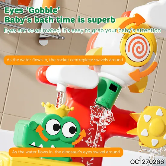 Summer Water Play Games 2026 Floating Animals Plastic Toy Shower Head Baby Bathing Toy Kids for Wholesale