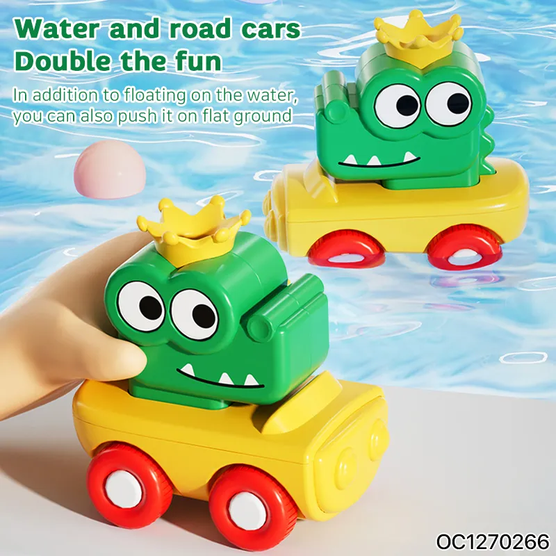 Summer Water Play Games 2026 Floating Animals Plastic Toy Shower Head Baby Bathing Toy Kids for Wholesale